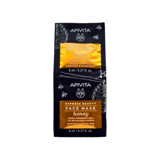 Apivita Express Μάσκα προσώπου Μέλι 2 x 8ml
