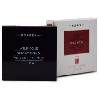 Korres Wild Rose Brightening Vibrant Colour Blush 12 Golden Pink 