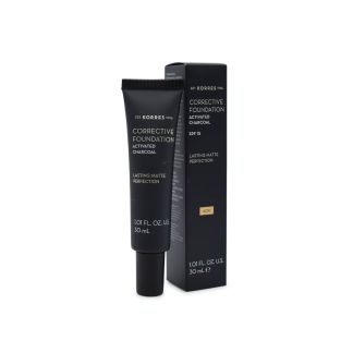 Korres Activated Charcoal Corrective Foundation ACF1 SPF15 30ml