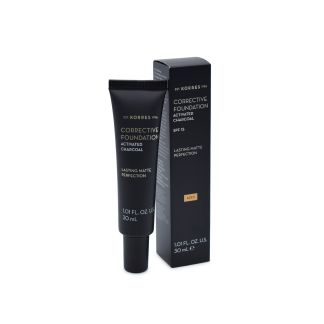 Korres Activated Charcoal Corrective Foundation ACF2 SPF15 30ml 