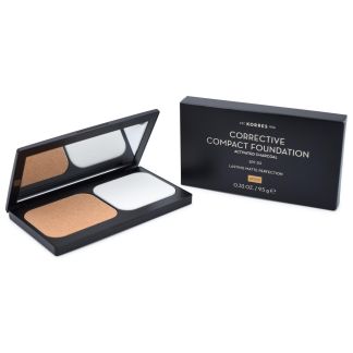Korres Activated Charcoal Corrective Compact Foundation ACCF2 SPF20 9.5gr