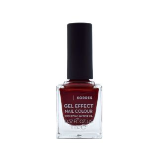 Korres Nail Colour Gel Effect No58 Velour Red 11ml