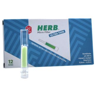Vican Herb Micro Filter Ultra Thin 12 pcs