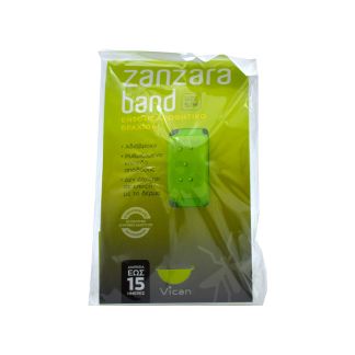 Vican Zanzara Band Εντομοαπωθητικό Βραχιόλι S/M Πράσινο 5204559302621