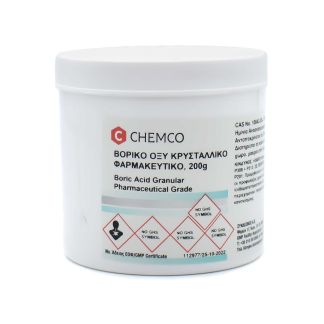 Chemco Βορικό Οξύ Φαρμακευτικό 200gr