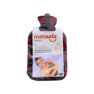 Matsuda Fleece Coated Hot Water Bottle 2,2L