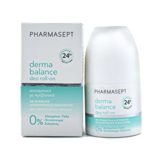 Pharmasept Derma Balance Mild Deo Roll-On 24h για Ξηρές Επιδερμίδες 50ml