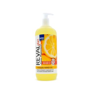 Intermed Reval Plus Professional Antiseptic Hand Gel Lemon 1000ml
