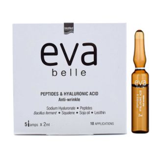 Intermed Eva Belle Peptides & Hyaluronic Acid Anti-Wrinkle 2ml x 5 αμπούλες