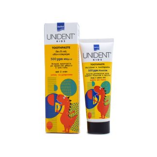 Intermed Unident Kids Toothpaste 500ppm from 2 years 50ml 