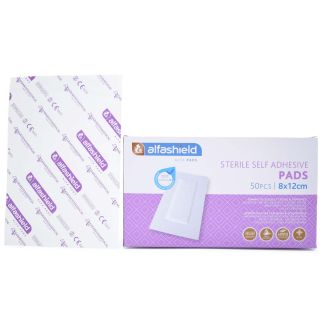 Karabinis Medical Alfashield Sterile Adhesive Pads 8cm x 12cm 1 patch