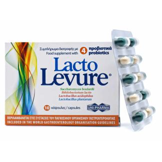 Uni-Pharma Lacto Levure 10 κάψουλες