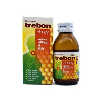 Uni-Pharma Trebon Honey Natural Syrup 100ml
