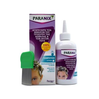 Omega Pharma Paranix Σαμπουάν Κατά των Φθειρών & των Αυγών τους 200ml