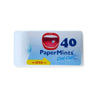Papermints Fresh Breath 40 cool caps 