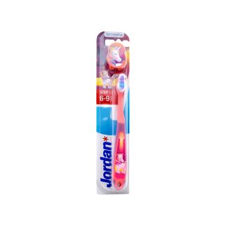 Jordan Kids Toothbrush Orange Soft Step 6-9 years 7038516220301