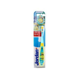 Jordan Kids Toothbrush Yellow with Bunny Soft Step 6-9 years 7038516220301