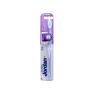 Jordan Clinic Toothbrush Gum Protector Ultra Soft Grey Light Pink 1 pcs 7038516545404