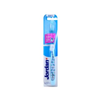 Jordan Toothbrush Individual Reach Soft Light Blue With diamonds 7038516550361