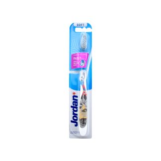 Jordan Toothbrush Individual Reach Soft White with leaves 7038516550361