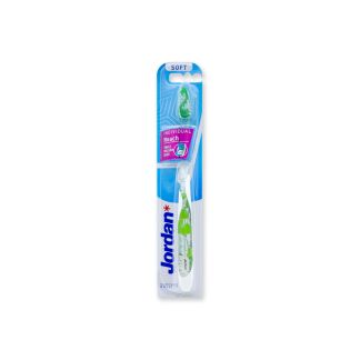 Jordan Individual Reach Toothbrush Soft White - Green 7038516550361