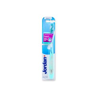 Jordan Individual Reach Toothbrush Soft Turquoise 7038516550361