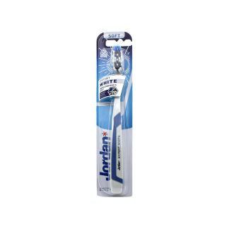 Jordan Οδοντόβουρτσα Expert White Soft Λευκό Μπλε 7046110042953