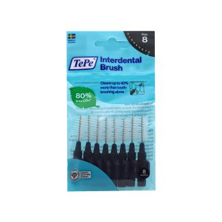 TePe Original Interdental Brush Size 8 1.5mm Black 8 pcs