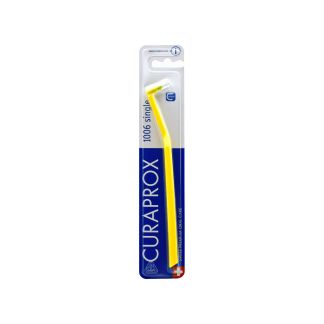 Curaprox CS 1006 Single Toothbrush Yellow Light Green 7612412271300