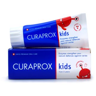 Curaprox Kids Toothpaste Strawberry with 950ppm fluoride