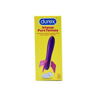 Durex Intense Pure Fantasy Vibrator Δονητής 17.5cm Purple 1 τμχ
