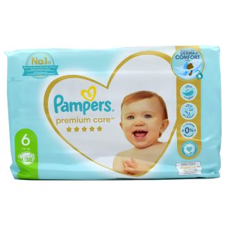 Pampers Premium Care No6 έως 13kg 38 τμχ