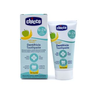 Chicco Toothpaste Apple Banana without fluoride from 6 months 50ml