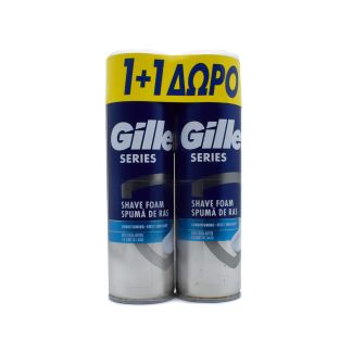 Gillette Series Conditioning Αφρός Ξυρίσματος 2 x 250ml