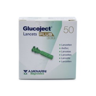 Menarini Glucoject Lancets Plus 33G 50 pcs