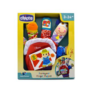 Chicco Farmyard Finger Puppet from 3 to 24 months 