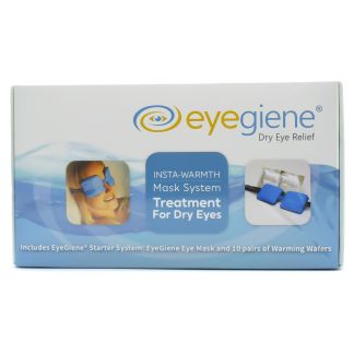 Eyegiene Dry Eye Relief Insta-Warmth Mask Starter System