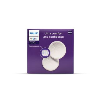 Philips Avent Disposable Breast Pads SCF254/61 60 pcs