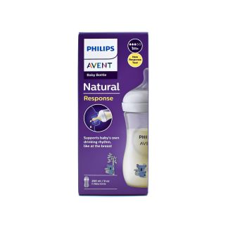 Philips Avent Baby Bottle Natural Response from 1 month SCY903/67 Koala 260ml 1 pcs