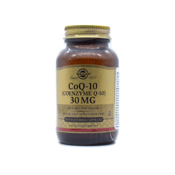 Solgar CoQ-10 30mg 90 φυτικές κάψουλες