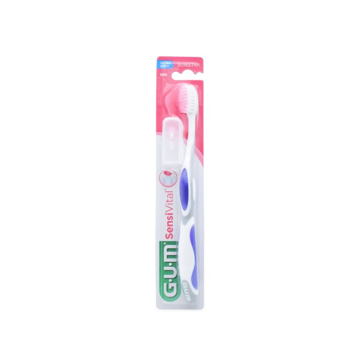 Sunstar Gum SensiVital Toothbrush Ultra Soft 509 Purple 070942123518