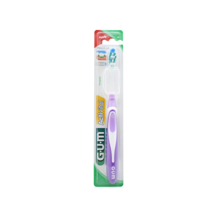 Sunstar Gum Toothbrush 581 ActiVital Soft Purple 070942124485