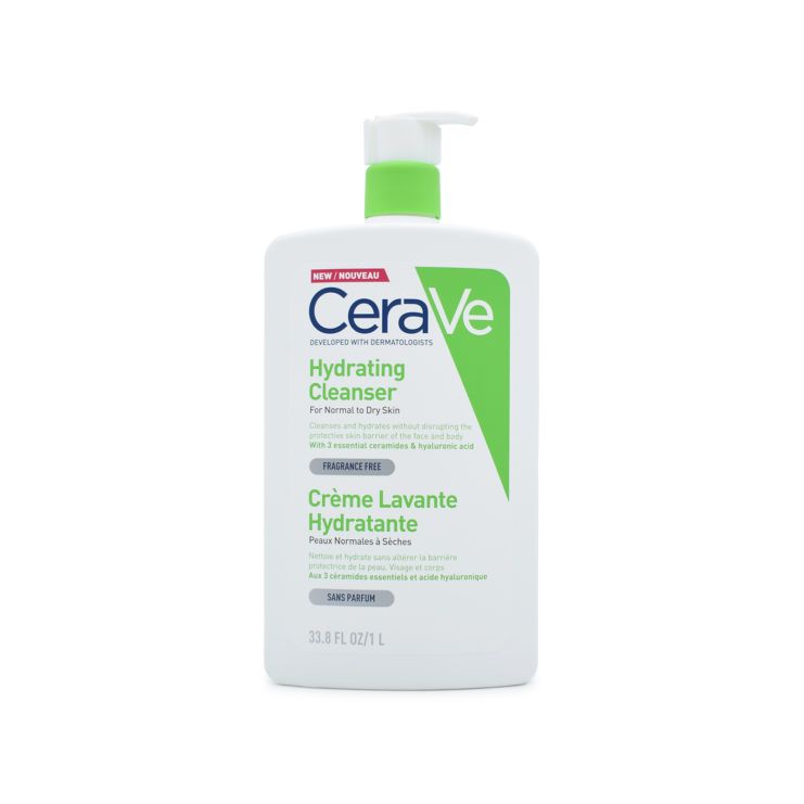 Cerave Hydrating Cleanser for Face & Body 1L