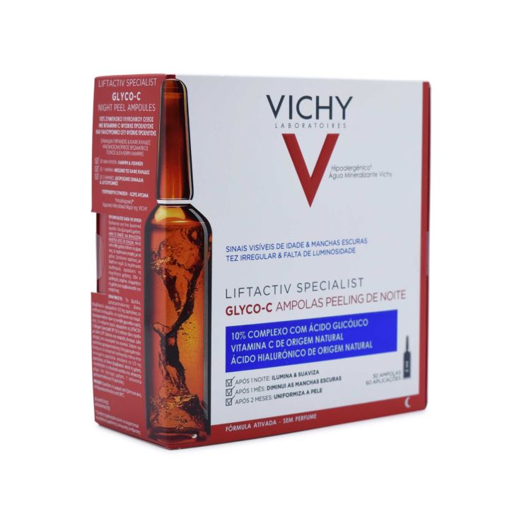 Vichy Liftactiv Specialist Glyco-C Night Peel  Αμπούλες Προσώπου 30 x 2ml
