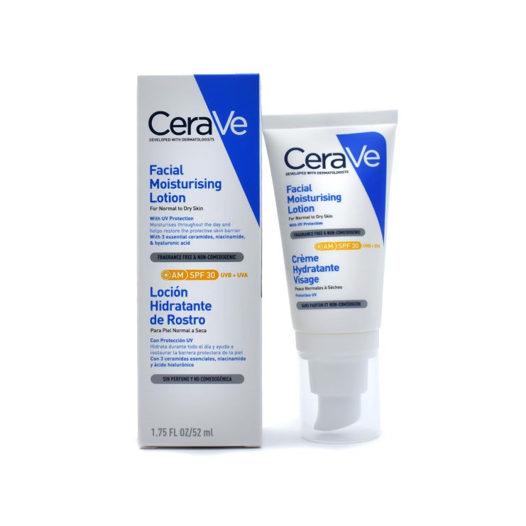 CeraVe Facial Moisturizing Lotion for Normal to Dry Skin SPF30 52ml 