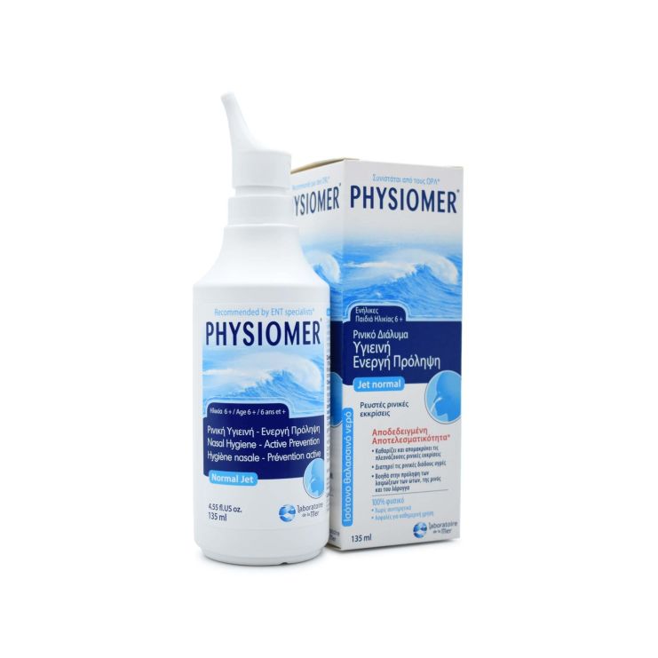 Physiomer Normal Ρινικό Διάλυμα για Ενήλικες και Παιδιά Ηλικίας 6+ 135 ml