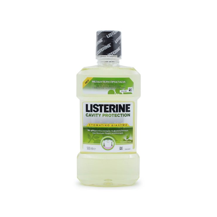 Listerine Cavity Protection Στοματικό Διάλυμα με Πράσσινο Τσάι 500ml