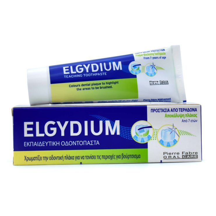 Elgydium Εκπαιδευτική Οδοντόκρεμα Tooth Decay Protection Αποκάλυψη Πλάκας 50ml