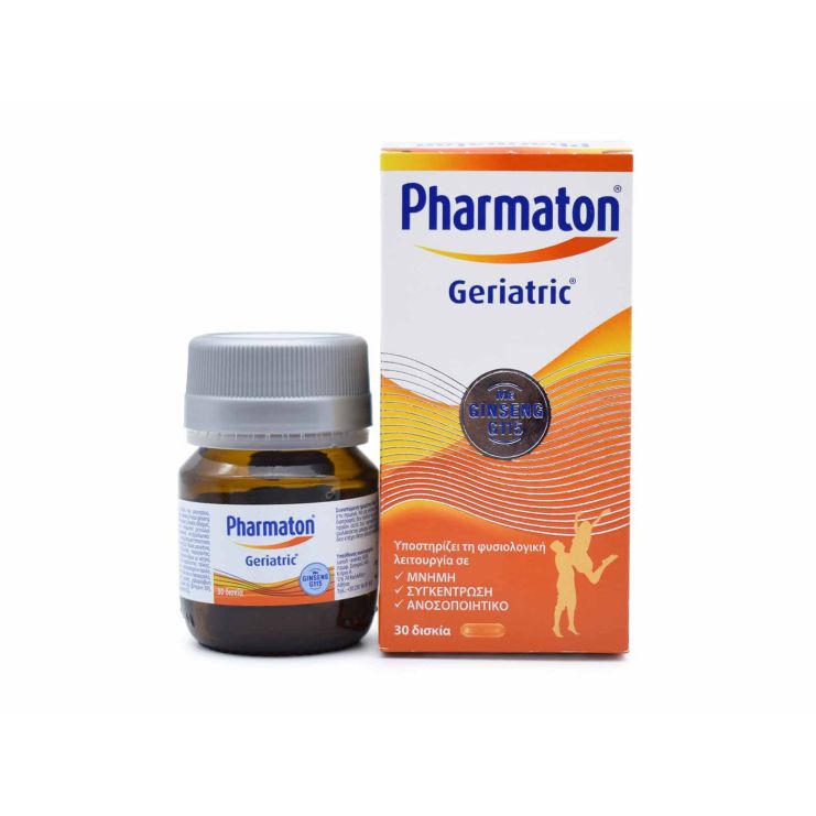 Pharmaton Geriatric with Ginseng G115 30 δισκία