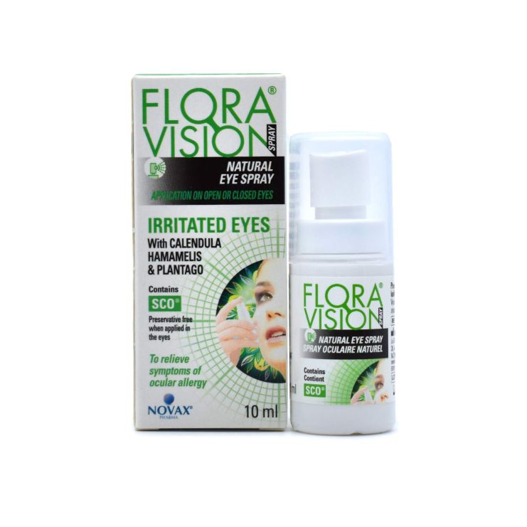 Novax Pharma Flora Vision Irritated Eyes Spray 10ml